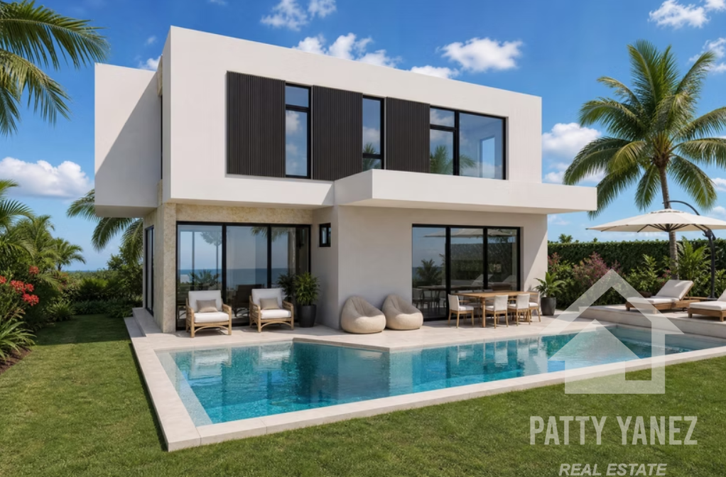Pre-Construction Villa in Playa Encuentro, Cabarete