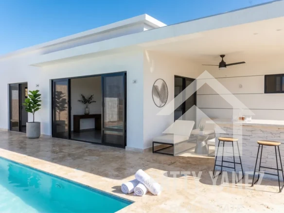 Three-Bedroom Pre-Construction Villa with Private Pool and Guest House
