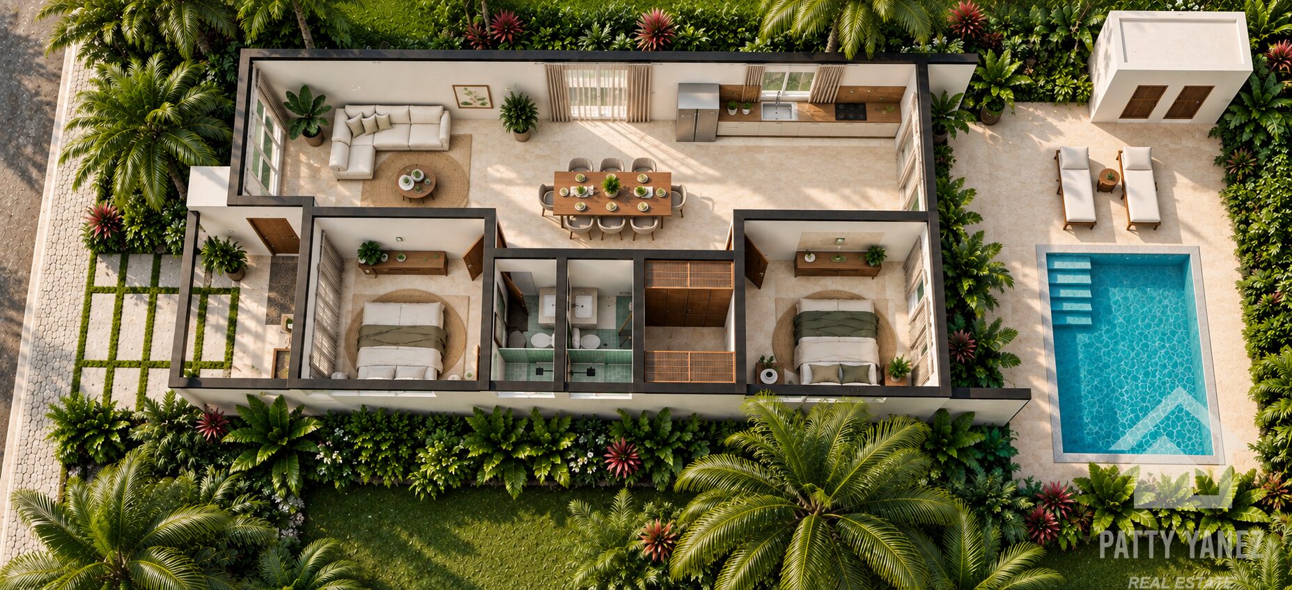 Pre-Construction 2-Bedroom Villa in Cabarete East