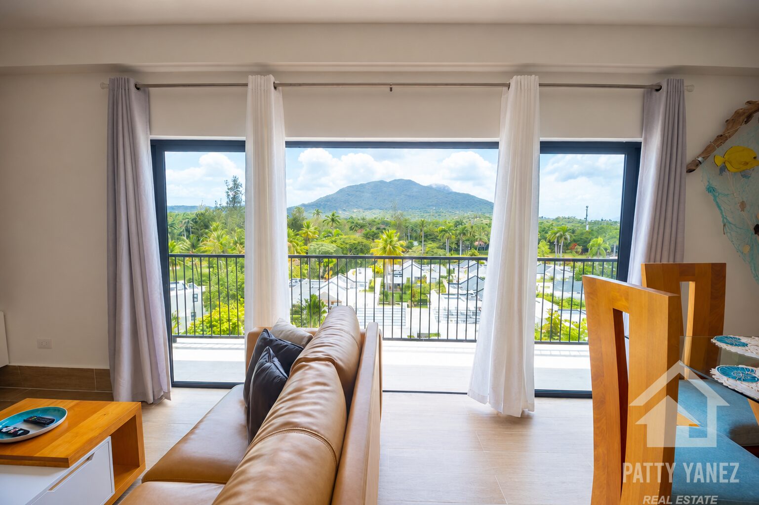 2-Bedroom Condo with Mountain and Golf Course Views, Close to Beach in Puerto Plata