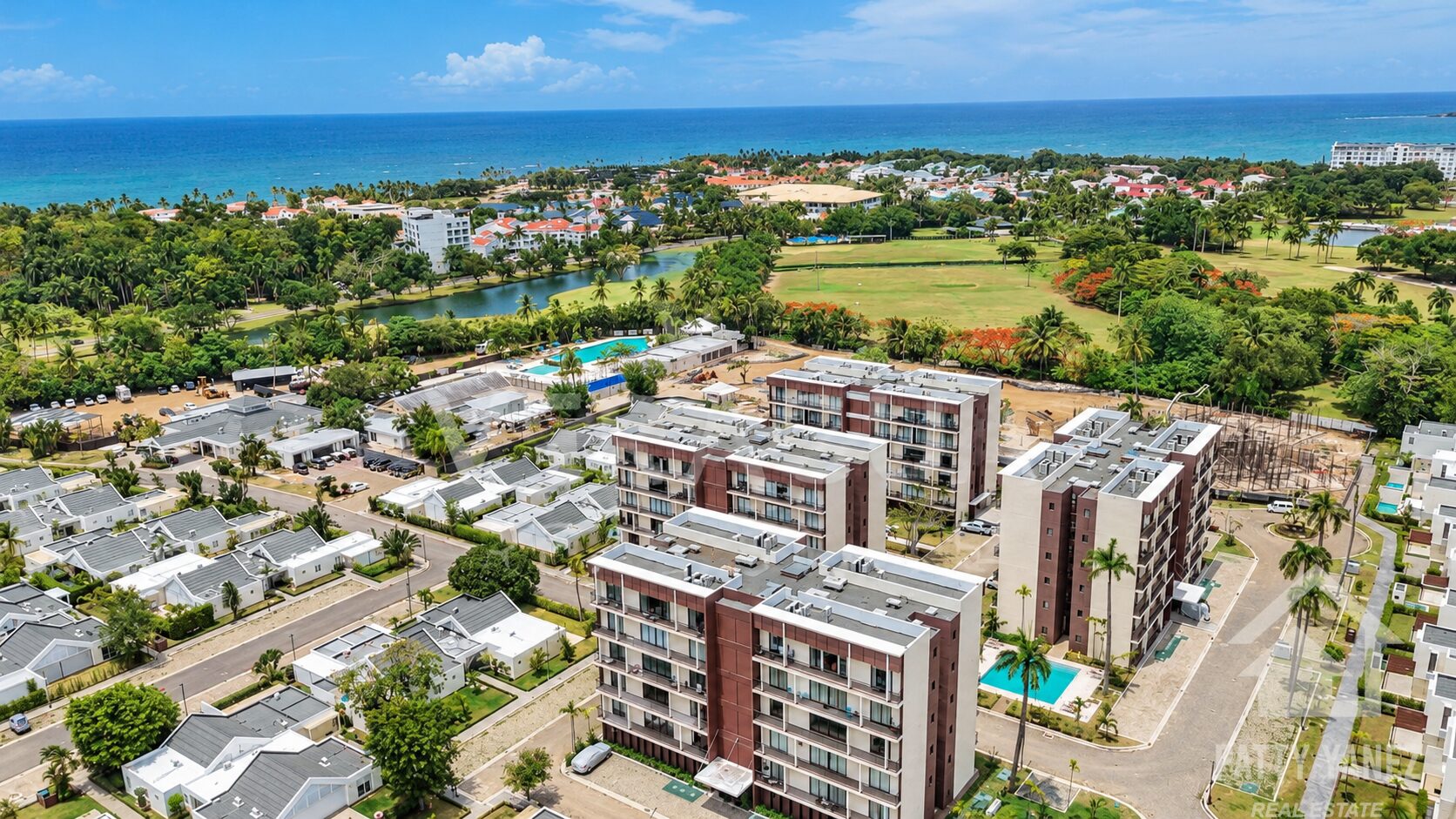 2-Bedroom Condo with Mountain and Golf Course Views, Close to Beach in Puerto Plata