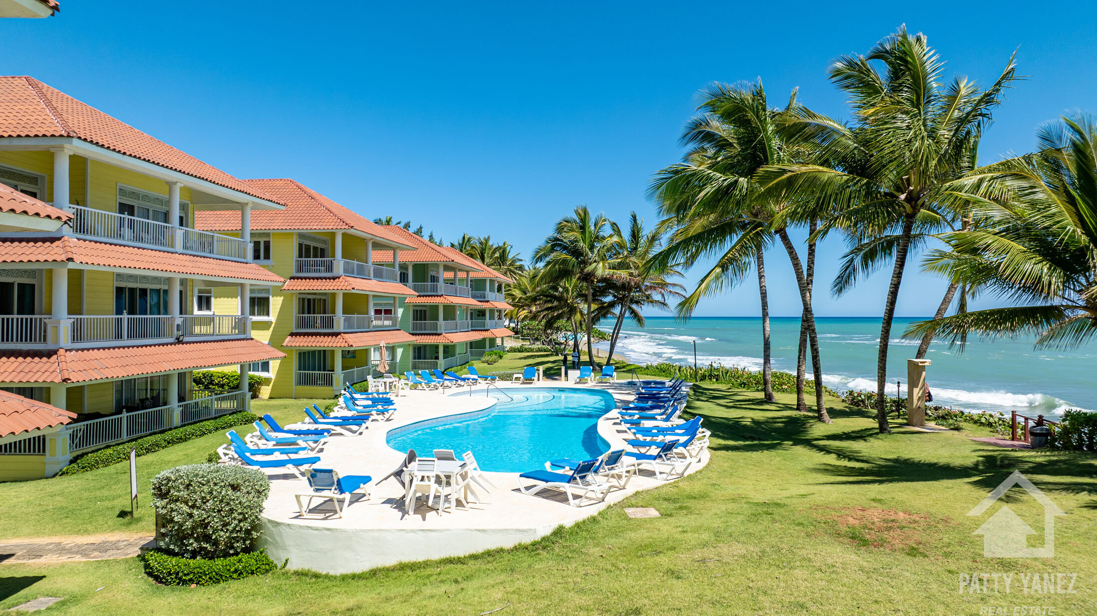 Beachfront Condo in Cabarete, 2 Bed, 2 Bath with Stunning Sea Views