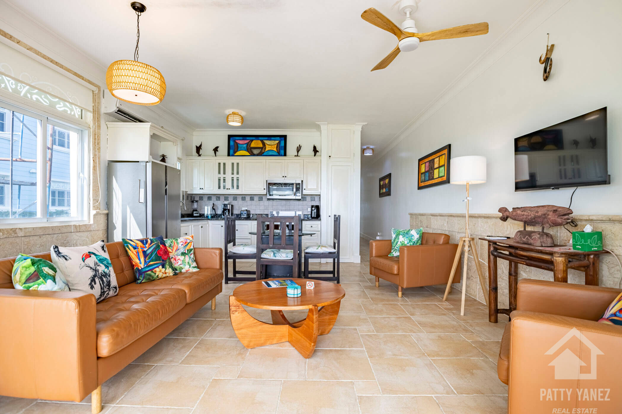 Beachfront Condo in Cabarete, 2 Bed, 2 Bath with Stunning Sea Views